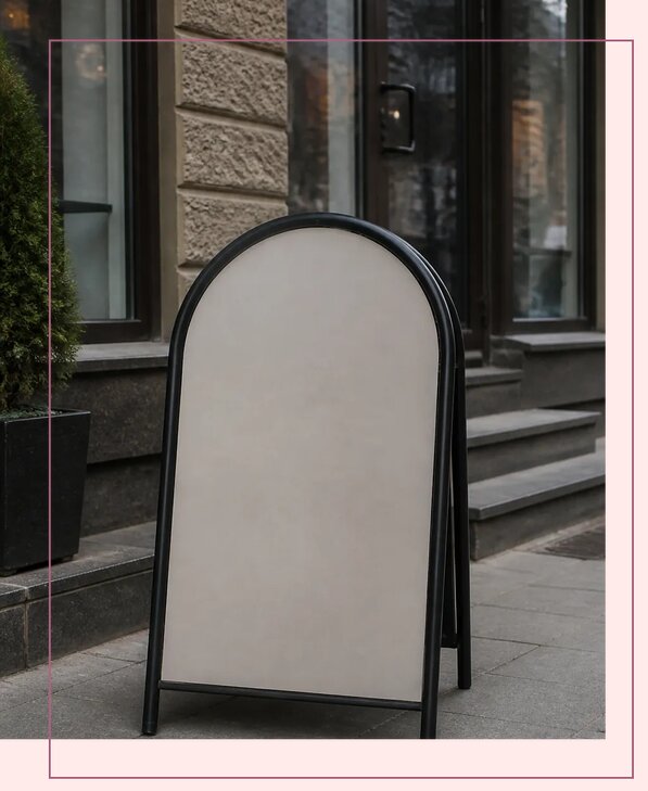 Полукруглые штендеры в Муравленке по цене от 6959 р. | Аванза-Мрв